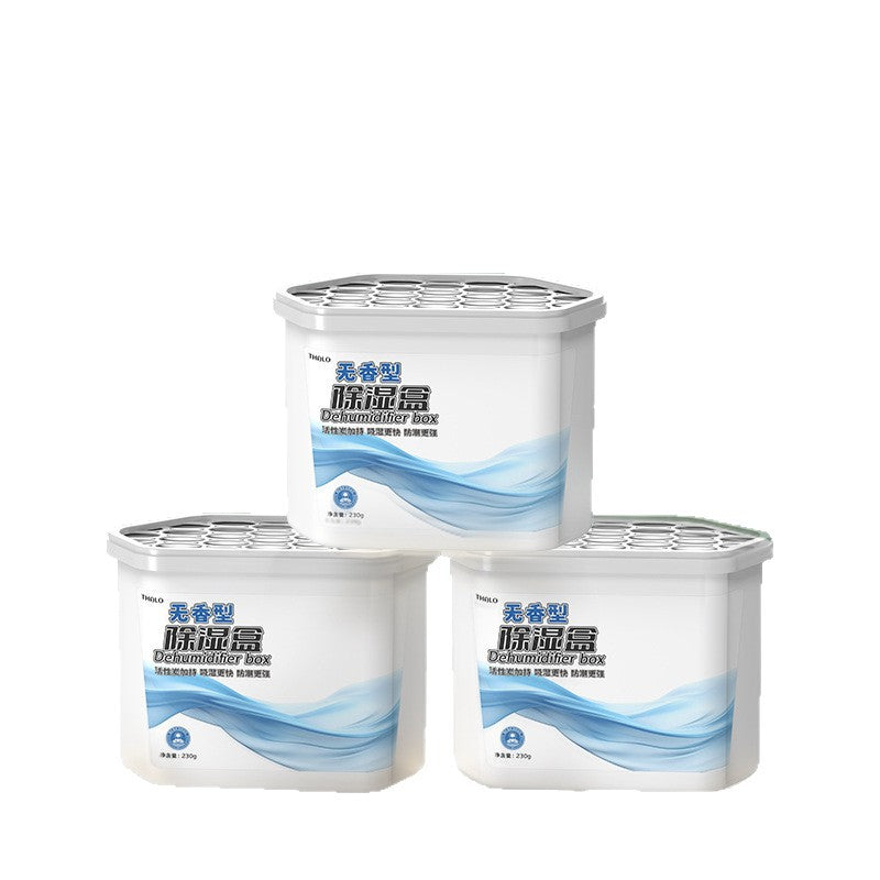 [tarot selected] dehumidification box for home bathroom fragrance desiccant dehumidification box return to nantian calcium chloride wardrobe
