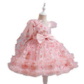 girls' dresses princess dress girls' children's day host performance costume niche design dress