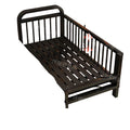Iron kids bed baby patchwork bed large bed widened bed heightened guardrail adjustable steel frame single bed