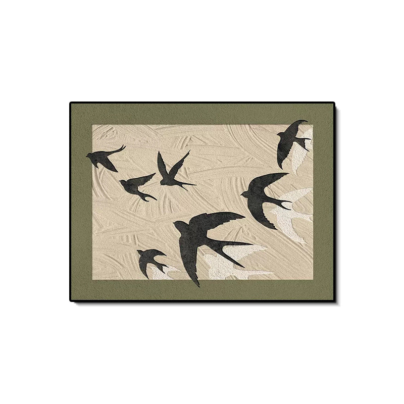 French medieval style meter box decorative painting niche art switch box decoration blocking retro distribution box hanging painting