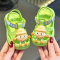 Kids' sandals: new summer korean style, soft sole, non-slip, waterproof first walker sandals for boys and girls aged 2-3 years