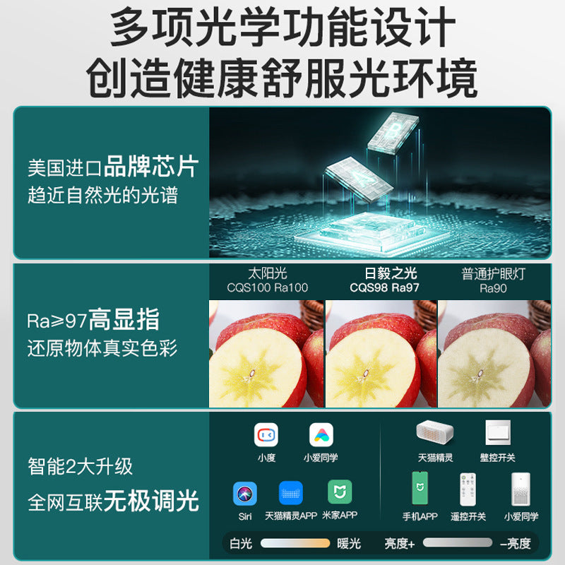 Ceiling lamp advanced sense simple ultra-thin living room lamp eye protection whole house lamp hall main lamp Zhongshan home improvement lighting