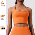 New arrival cross-border outdoor sports bra beautiful back running sports fitness tops women's tight sexy yoga vest