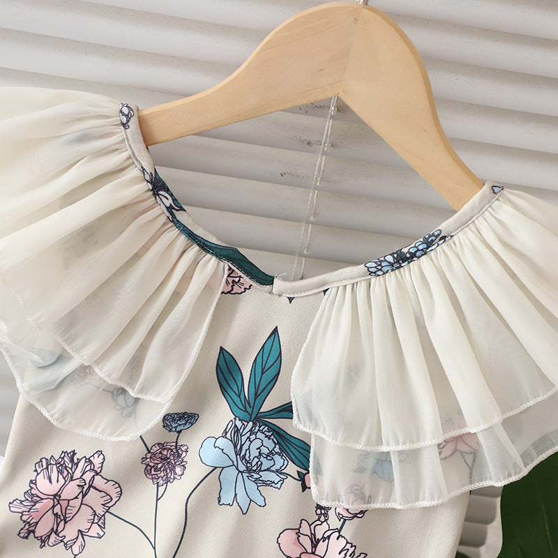 Baby girl one-piece swimsuit -  new collection - floral, fresh & cute swimwear for kids