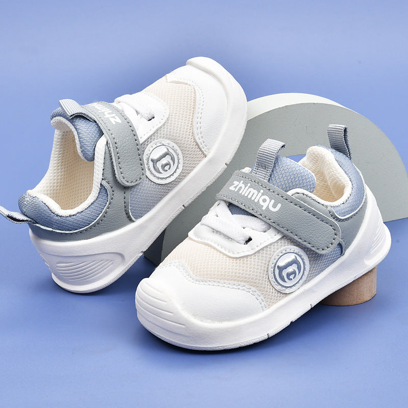 Toddler shoes for boys, spring and autumn, 0-1-2 years old, soft sole infant shoes, children's shoes, infant and toddler shoes for girls