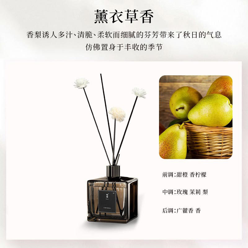 Nordic style flameless reed diffuser - long-lasting fragrance for home, bedroom, bathroom, and air freshening decoration