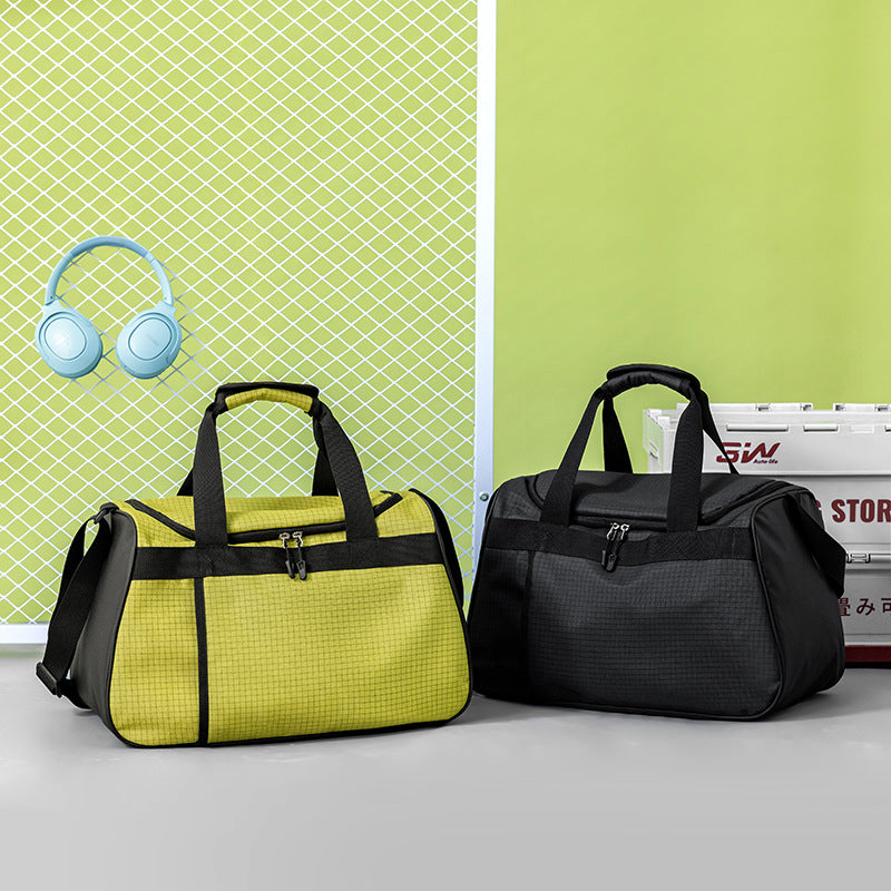 New yoga fitness bag travel bag storage duffel bag large capacity short business trip boarding shoulder bag wholesale