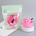Zhiwei spa tools mask mixing bowl beauty four-piece set: mask bowl, beauty brush, mask mixing stick, measuring spoon