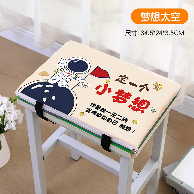 Student seat cushion - anti-butt pain, classroom-specific sponge pad, stool/chair seat cushion, anti-fatigue for long sitting, office essential