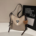 Large capacity backpack women's autumn and winter new casual shoulder crossbody bag commuter multifunctional tote bag versatile backpack