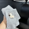 Girls' spring/autumn new leggings - cartoon 3d puppy design, stylish and trendy casual pants, can be worn as outerwear, hot-selling fashion item