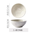 Minimalist style personalized ceramic small sauce dish - home use cartoon cute dish - dipping sauce dish - snack dish - soy sauce seasoning dish