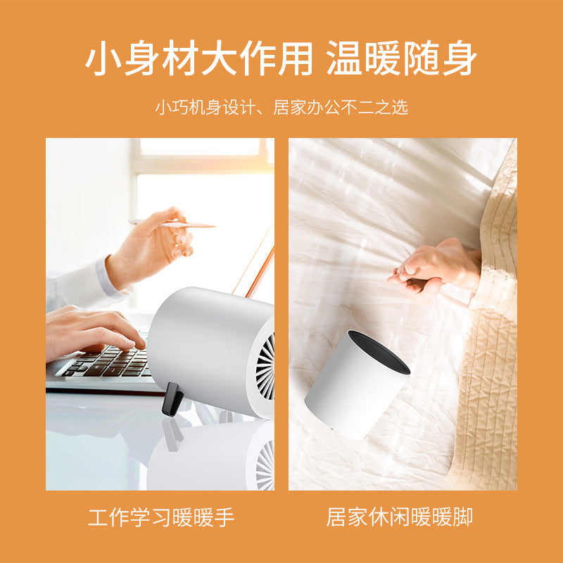european and american standard heater for home bedroom desktop heater hot air fan small electric heater silent operation