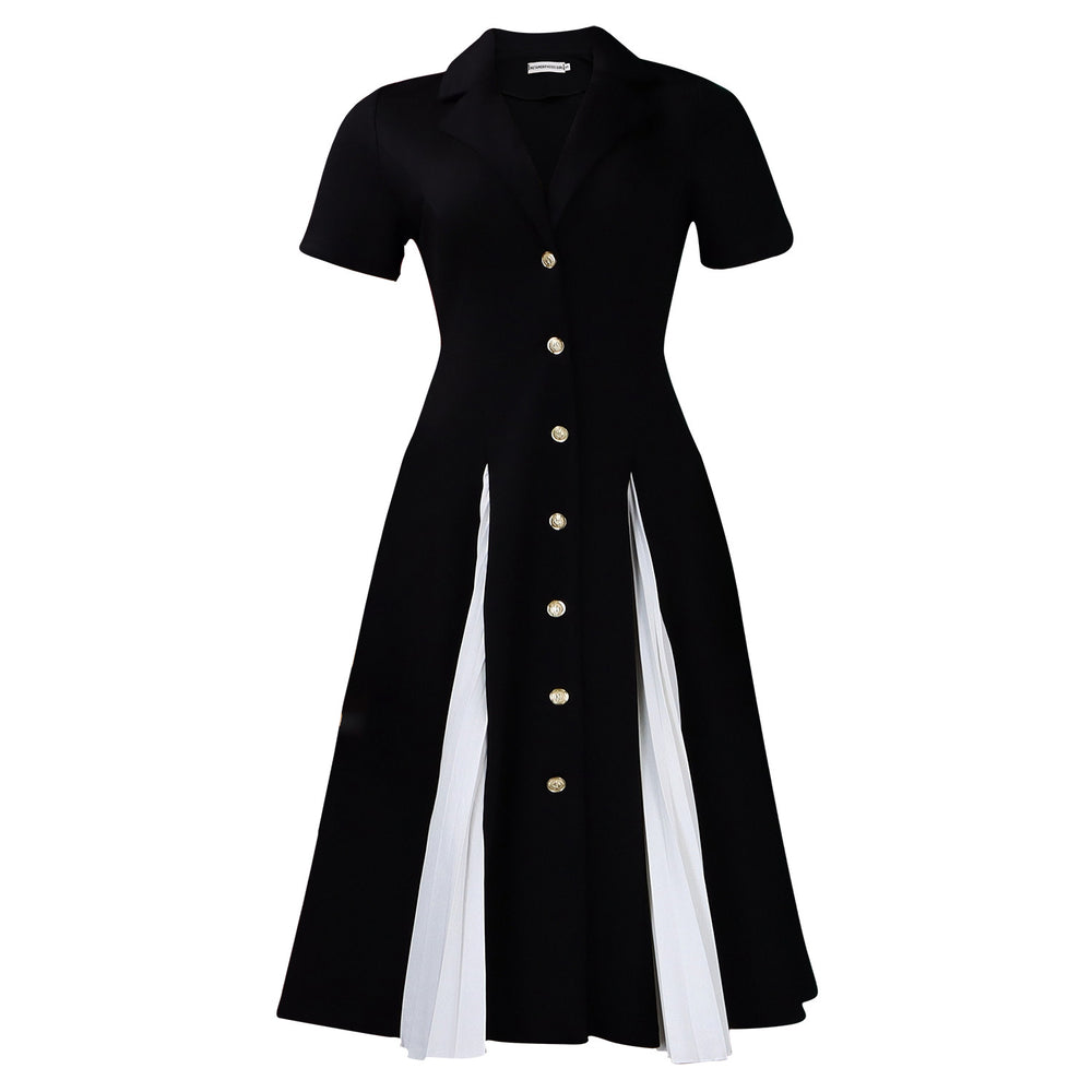 D3360  cross-border e-commerce  new women's fashionable and elegant commuter blazer with color block design