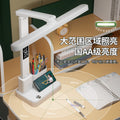 Led smart charging desk lamp - full spectrum eye protection, ideal for studying, reading, and homework - perfect for students, desks, and dorm rooms