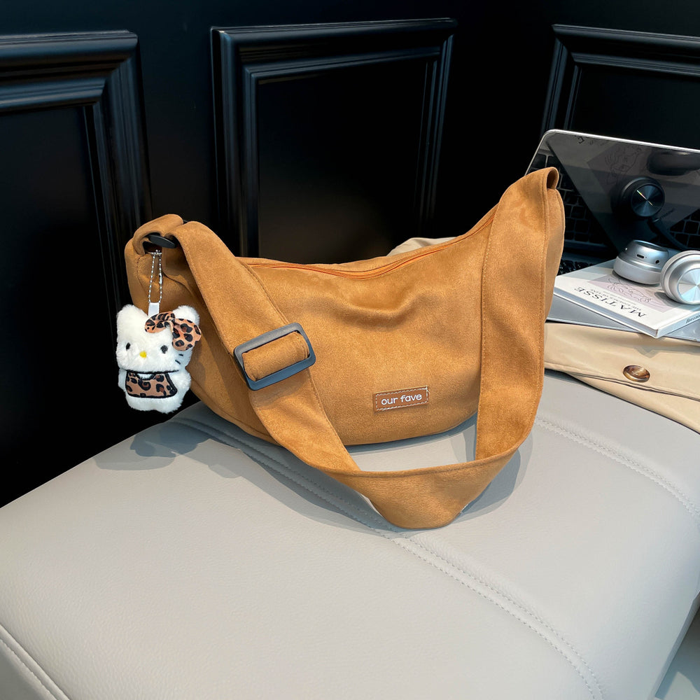 lazy style retro bag for women fall and winter 2025 new style casualniche style shoulder crossbody bag work clothing dumpling bag