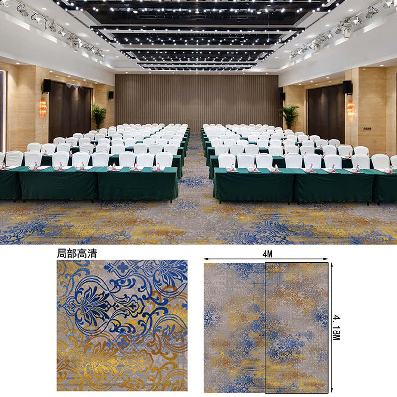 New arrival carpet seahorse 1200g star hotel banquet restaurant restaurant club thickened fireproof large area commercial