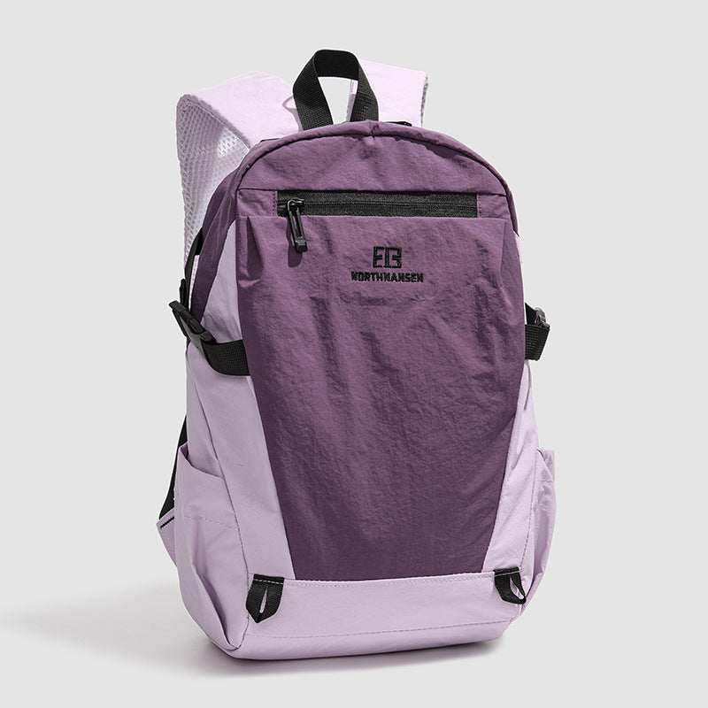 Cross-border outdoor backpack  new portable leisure sports student bag mountaineering hiking light travel backpack