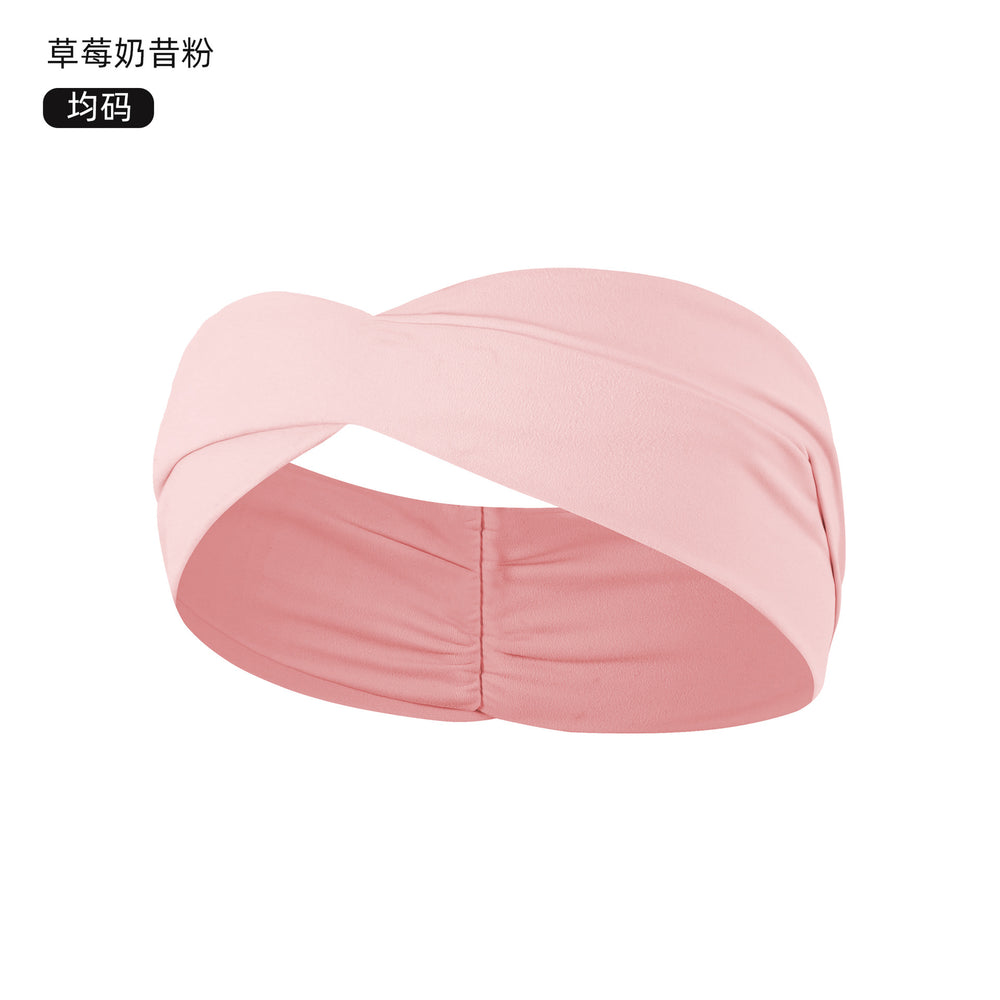 Running fitness sweat-absorbent headband high-elastic yoga sports hairband high-elastic hair tie headband women's d26077