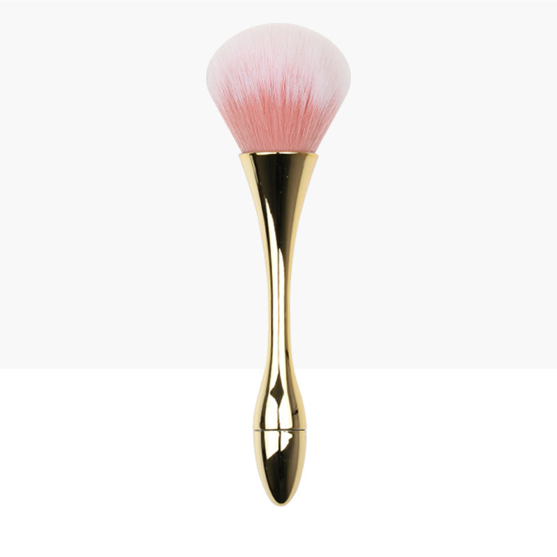 Portable mini makeup brush set - includes foundation, powder, blush, and eyeshadow brushes - all-in-one makeup brush organizer