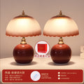 Gift box set: "forever together" couple ornament - plug-in button + tri-color adjustable brightness, double happiness character
