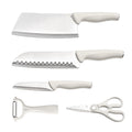 Baby food knife, meat slicing knife, women's special kitchen knife, kitchen knife holder suitfor homepopular fruit knife