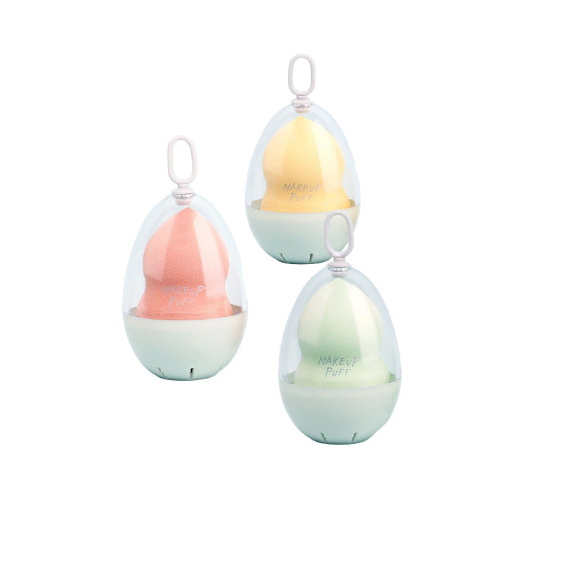Keqi gourd powder puff processing personalized soaking in water large dry and wet dual-use beauty egg oem oem powder puff