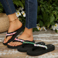 plus sizein stock flip-flops for women 2025 summerfashion style lightweight colorfuloutwearcasual sandals