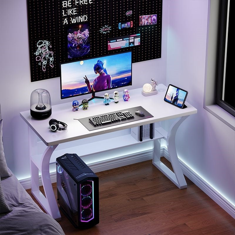 Desk, gaming desk, home desk, computer desk, modern minimalist computer desk, workstation, simple desk