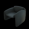 Black (sheep velvet)