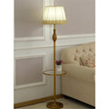 American light luxury crystal floor lamp living room coffee table scandinavian styleretro copper floor lamp vertical bedroom bedside lamp