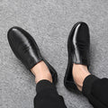 Tiktok viral new men's formal leather shoes - business casual, stylish, minimalist slip-on loafers - dropshipping available