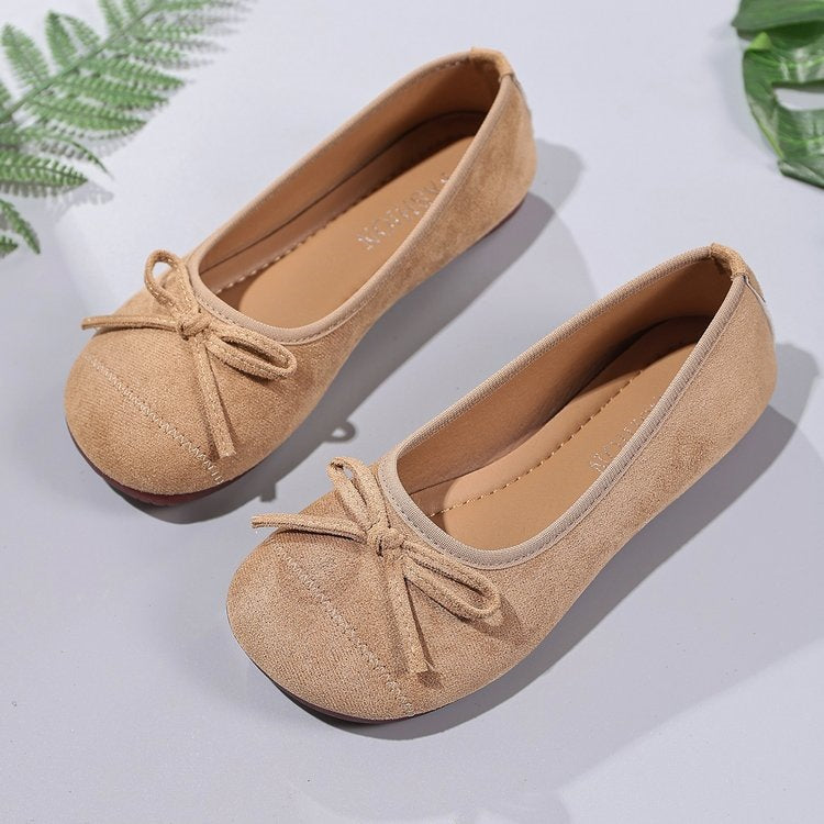 plus sizeflats women's  spring new arrivalfashionpatchworkbowsflats slip-onplaid bean shoes