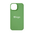 Premium liquid silicone full coverage case for apple iphone 15, solid color protective cover for iphone 14 pro max
