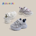 Kids' athletic shoes - new spring/autumn collection - casual mesh sneakers for boys and girls - breathable, chunky sneakers for toddlers and young children - baby running shoes