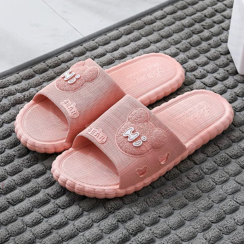 Women's summer slippers - all seasons, home & bathroom, soft sole, indoor, couple's comfort, home & bath, men's summer anti-slip