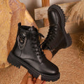 autumn new arrivals: plus-size women's martin boots for cross-border e-commerce. available in sizes 35-43. wholesale options available. dropshipping to  and