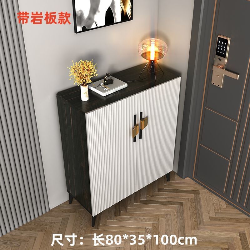 Accessible luxury large-capacity shoe cabinet for home door multi-layer storage cabinet casual modern entrance entrance multi-functional storage cabinet