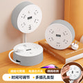 Round retractable socket multi-function time telescopic power strip dormitory power strip usb power strip for home power strip