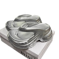 K-stylestylishplatform shoes bottom eva flip-flops women's spring summerpetitesthick sole sandals high-end flip-flops