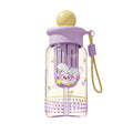 2026 high-value cartoon plastic cup - cute, thickened, high-temperature resistant straw cup for students - outdoor, drop-proof, portable water bottle