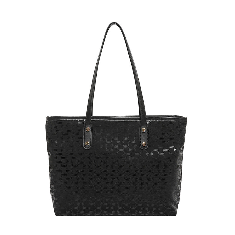 Premium Tote Bag Women's 2025 New Hand Carry Commuter Bag Versatile Fashion Going Out Large Capacity Shoulder Big Bag