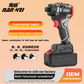 personalized brushless lithium battery two-speed screwdriver industrial portable 21v electric screwdriver decoration screwdriver