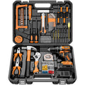 Home tool set electric screwdriver toolbox electrician combination electric drill hardware repair complete universal complete set