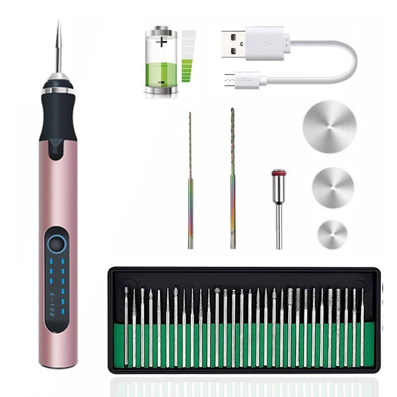 Lithium battery engraving pen, home polishing pen, mini sanding tool, electric grinder, sanding machine, electric grinding pen, power tool