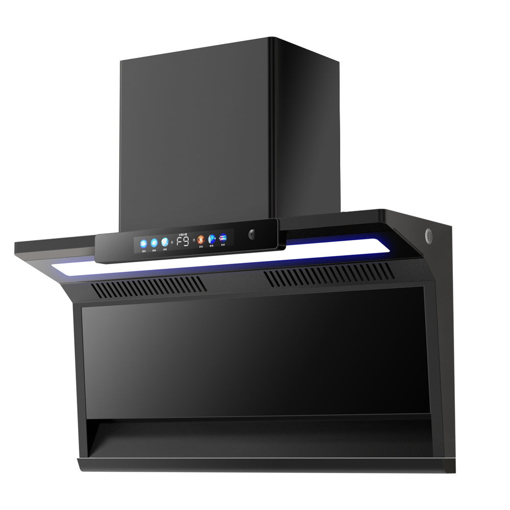 Wholesale royalstar high suction range hood for home kitchen free disassembly and washing rental roof side double suction range hood