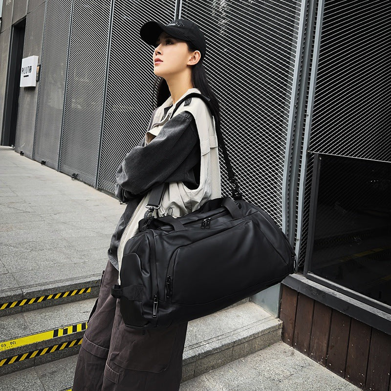 Sports Yoga Training Fitness Bag Wet and Dry Separation Bag Large Capacity Storage Hand Luggage Backpack Backpack