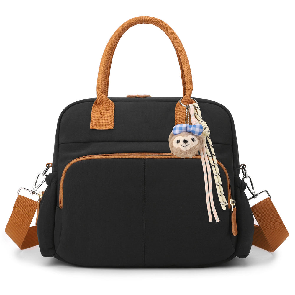 New fashionable mommy bag - tote style hospital bag, insulated bottle holder, large capacity maternity bag, multifunctional pregnancy bag for expecting mothers