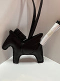 Pony pendant hand-stitched real goatskin angel pegasus keychain platinum bag pendant new arrival creative car pendant