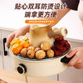Roasted milk can teapot stove tea can high temperature resistant ceramic tea maker for homewinter heating stove small electric oven